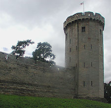 Warwick Castle in the English Midlands
