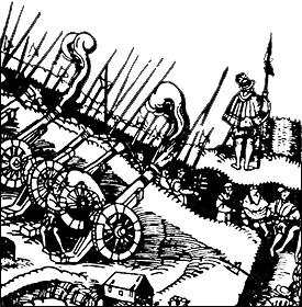 From a 16th century German Woodcut