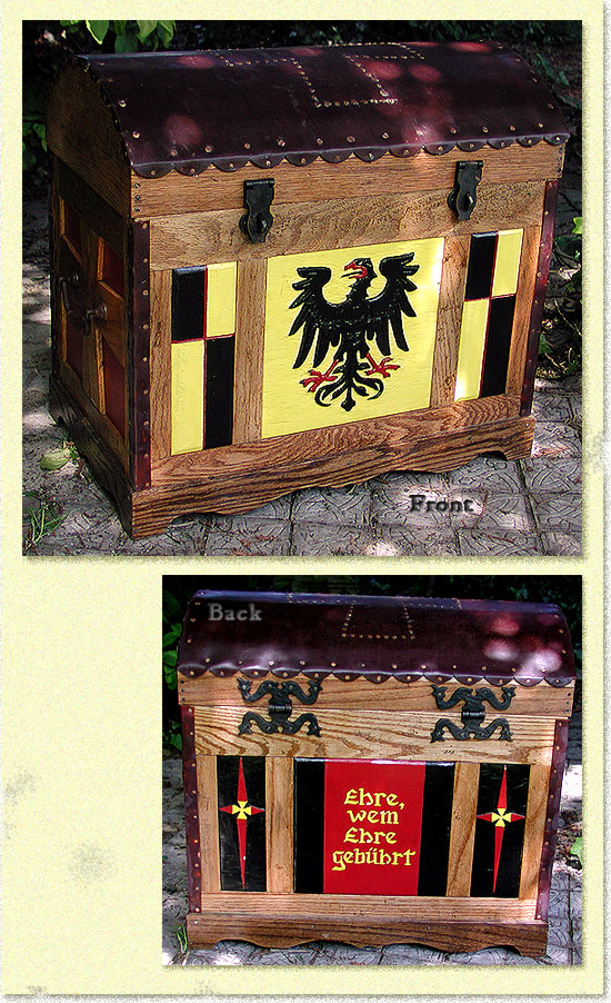 Decorated trunk